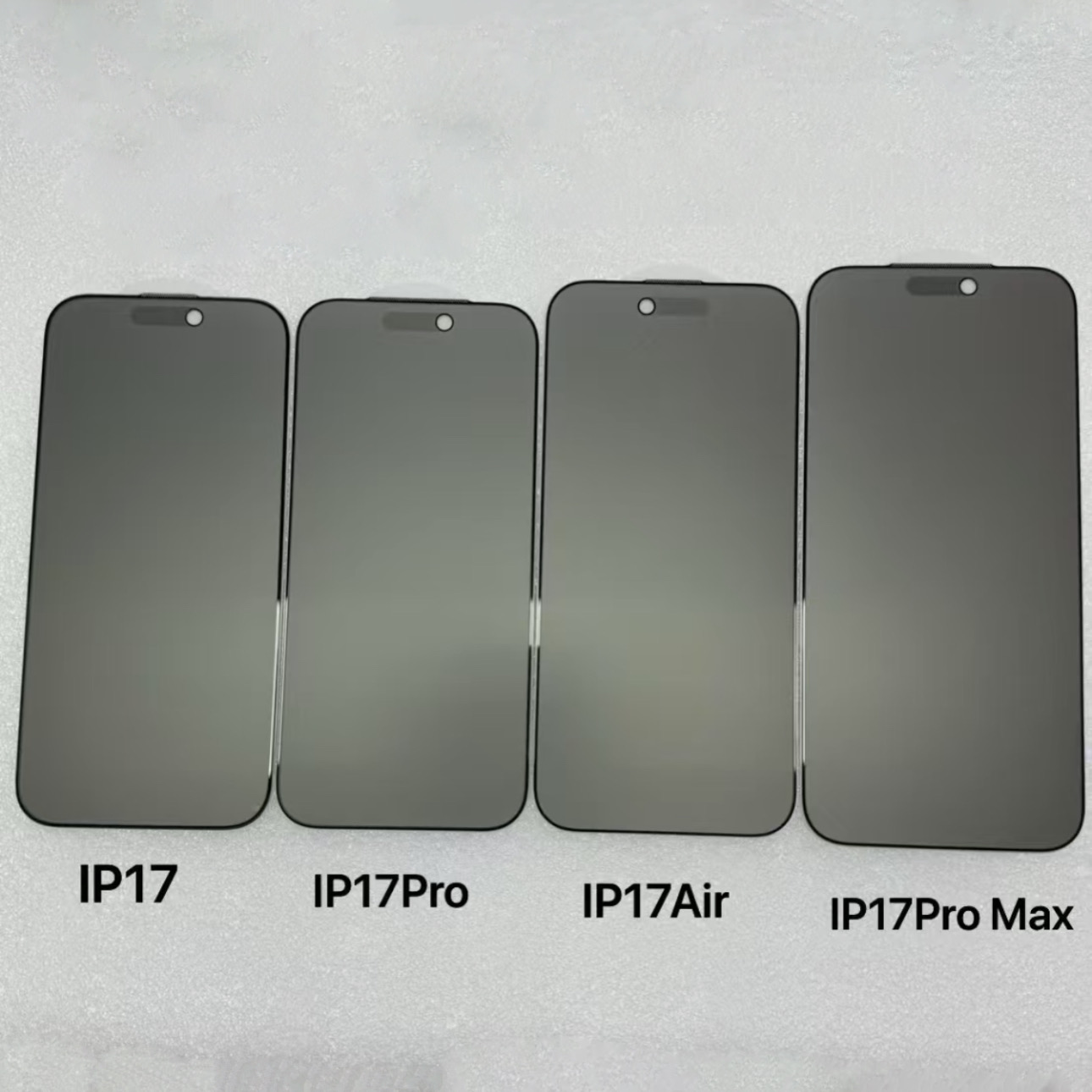 Alleged iPhone 17 Screen Protectors