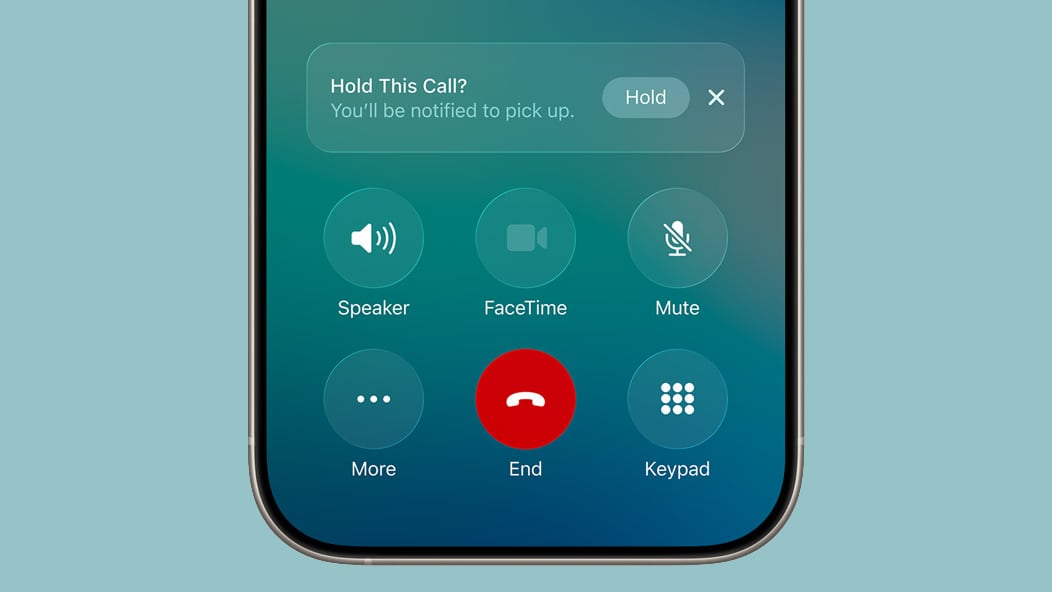ios 26 call holding
